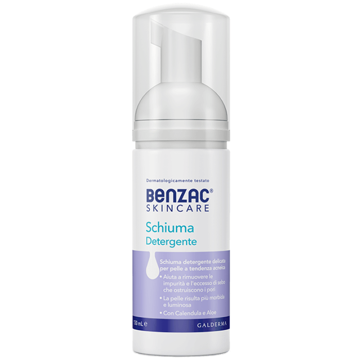 Benzac Skincare Schiuma Detergente Pelle Acneica 130 ml