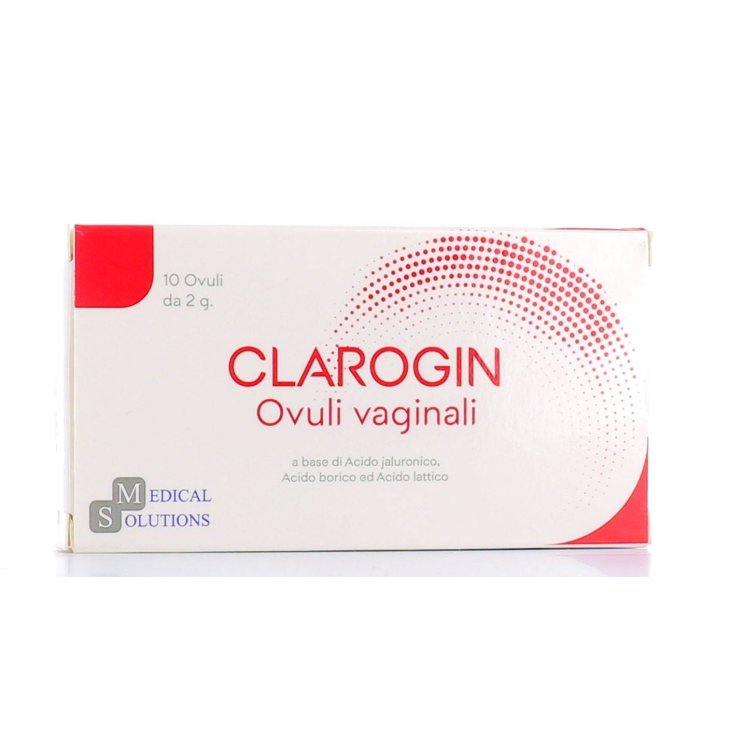 Clarogin Ovuli vaginali Idratanti 10 ovuli