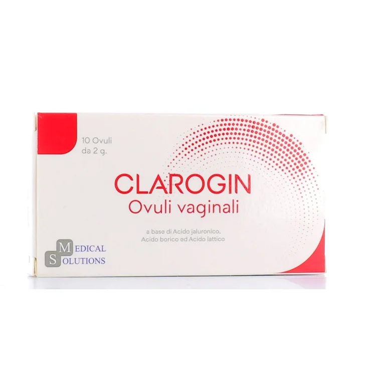 Clarogin Ovuli vaginali Idratanti 10 ovuli