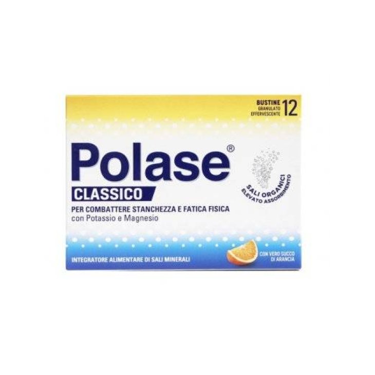 Polase Classico Integratore di Sali Minerali Gusto Arancia 12 Bustine Promozione