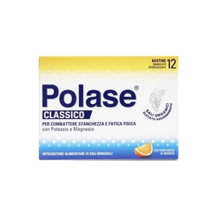 Polase Classico Integratore di Sali Minerali Gusto Arancia 12 Bustine Promozione