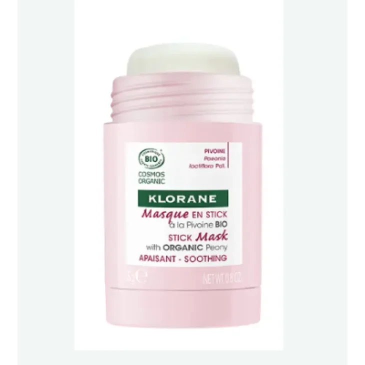 Klorane Maschera Viso in Stick Lenitiva alla Peonia 25 grammi