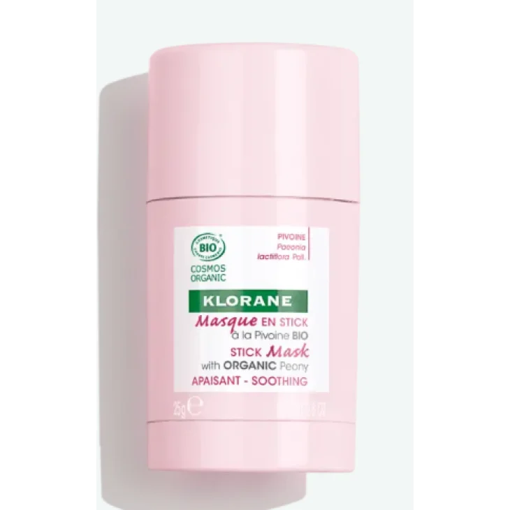 Klorane Maschera Viso in Stick Lenitiva alla Peonia 25 grammi