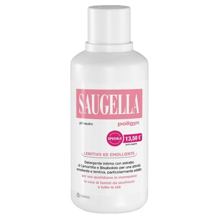 Saugella Poligyn Detergente intimo pH neutro 500 ml