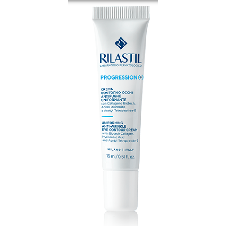 Rilastil Progression+ Crema Contorno Occhi Antirughe Uniformante 15 ml