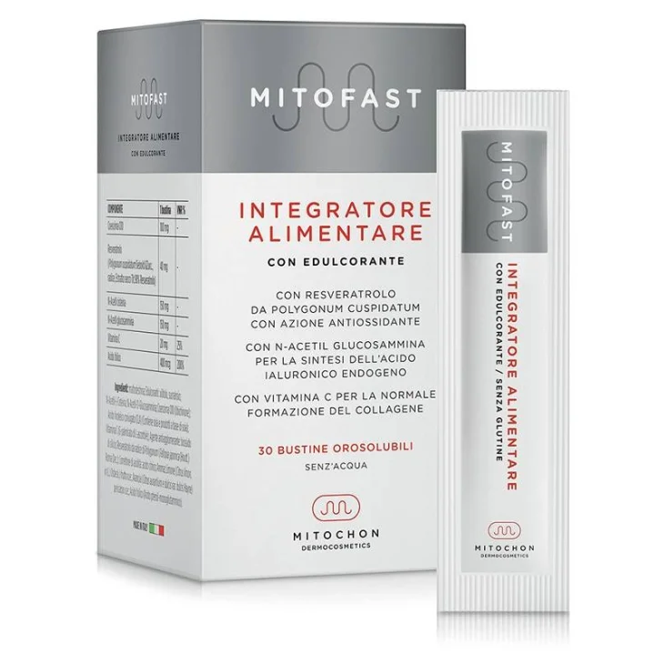 Mitofast Integratore antiossidante 30 stick orosolubili