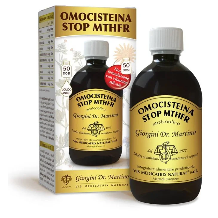 Dr Giorgini Omocisteina Stop MTHFR Liquido Analcolico 500 ml