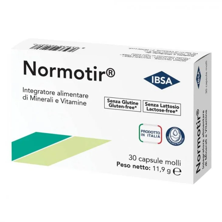 Ibsa Normotir Integratore di Minerali e Vitamine 30 capsule molli
