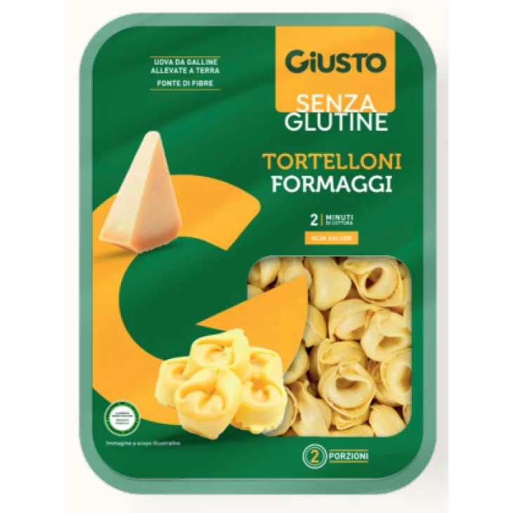Giusto Senza Glutine Tortelloni ai Formaggi 250 g