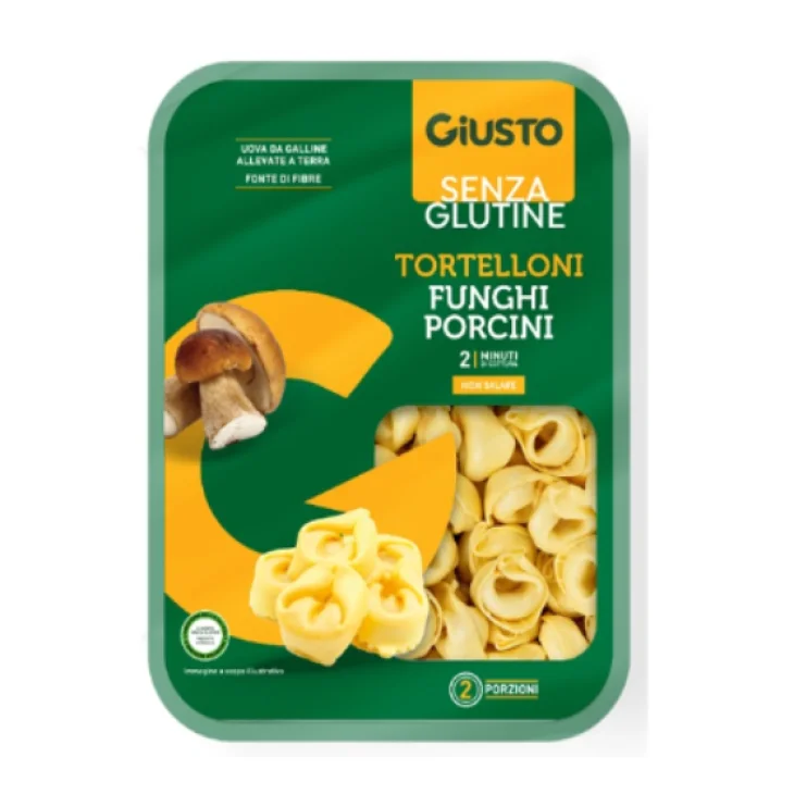 Giusto Senza Glutine Tortelloni ai Funghi Porcini 250 g