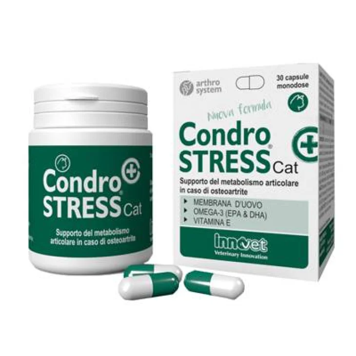 Condrostress+ CAT per il osteoartrite del gatto 30 capsule monodose