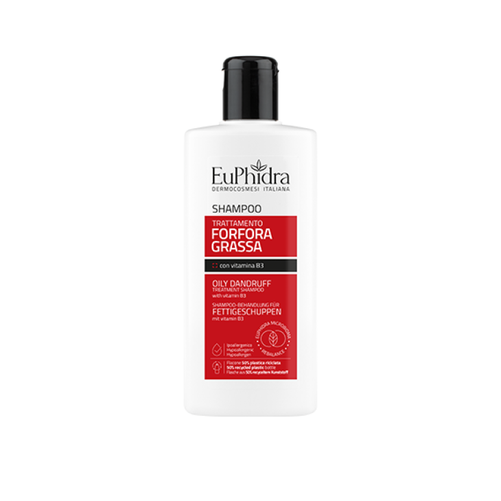 Euphidra Shampoo Trattamento Forfora Grassa 200 ml