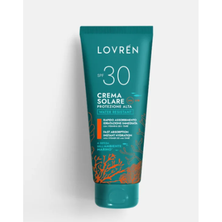 Lovren Crema Solare SPF30 Protezione Alta 100 ml