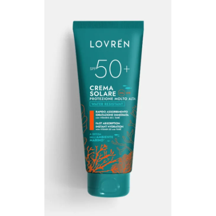 Lovren Crema Solare SPF50+ Protezione Molto Alta 100 ml