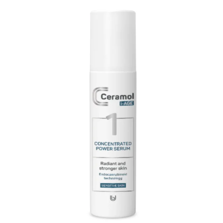 Ceramol I-Age Concentrated Power Serum Siero Anti-Age Viso per Pelle Sensibile 50 ml