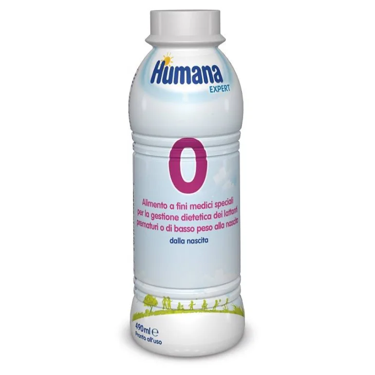 HUMANA 0 EXPERT 490 ML BOTTIGLIA