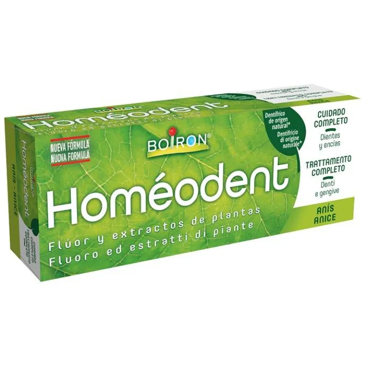 Boiron Homeodent Dentifricio Gusto Anice Nuova Formula 75 ml
