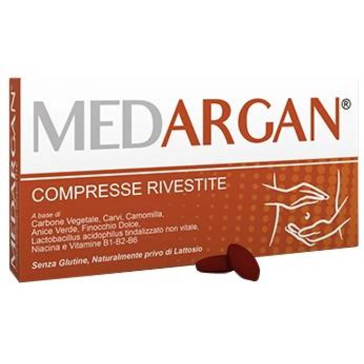 ShedirPharma Medargan Integratore per la Digestione 30 Compresse