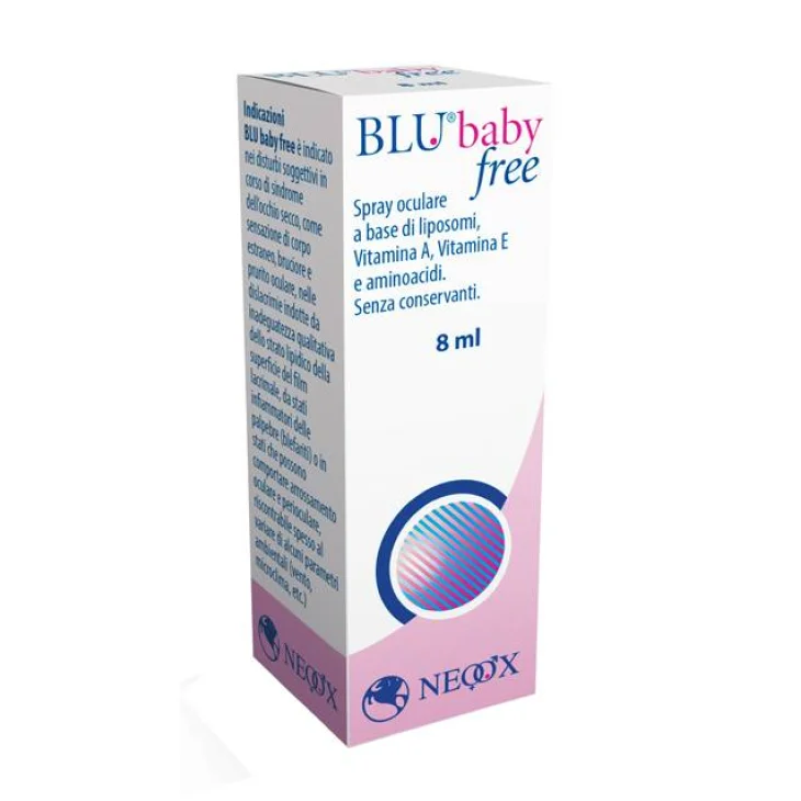 Fidia Blu Baby Free Collirio Soluzione Oftalmica in Spray 8 ml