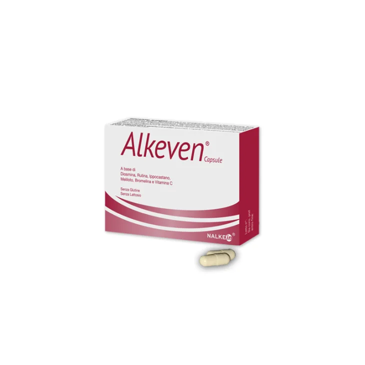 Alkeven Compresse Integratore per le Vene Varicose 30 compresse