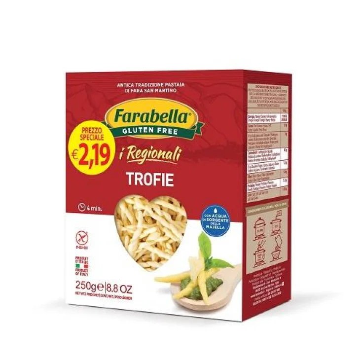 Farabella Trofie I Regionali Promo Pasta senza glutine 250 g