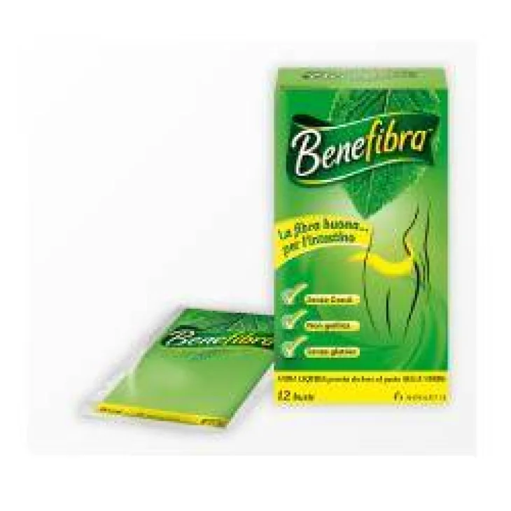 Benefibra Liquida Integratore per benessere intestinale 12 Buste x 60 ml
