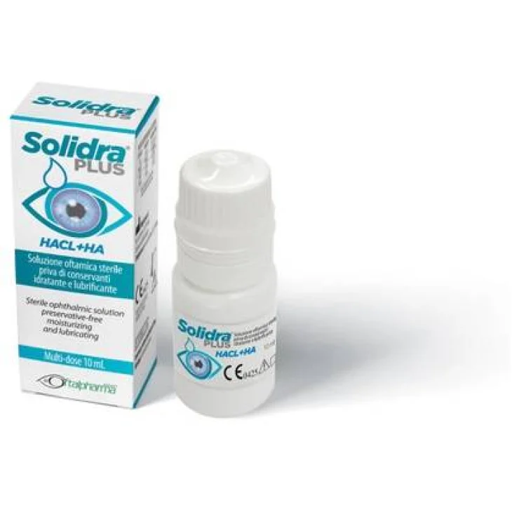 Solidra Plus Gocce Oculari Lubrificanti e Idratanti 10 ml
