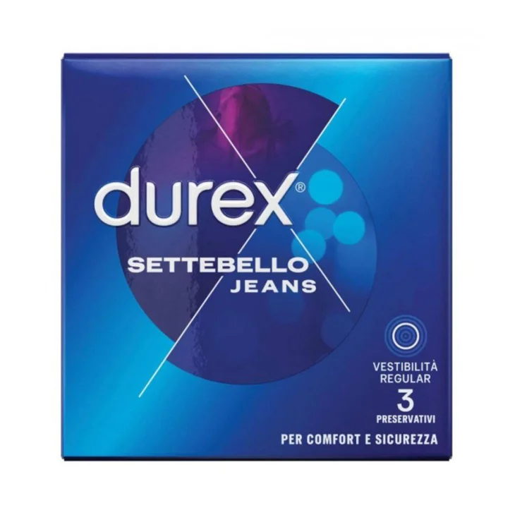 Durex Settebello Jeans Profilattico 3 pezzi