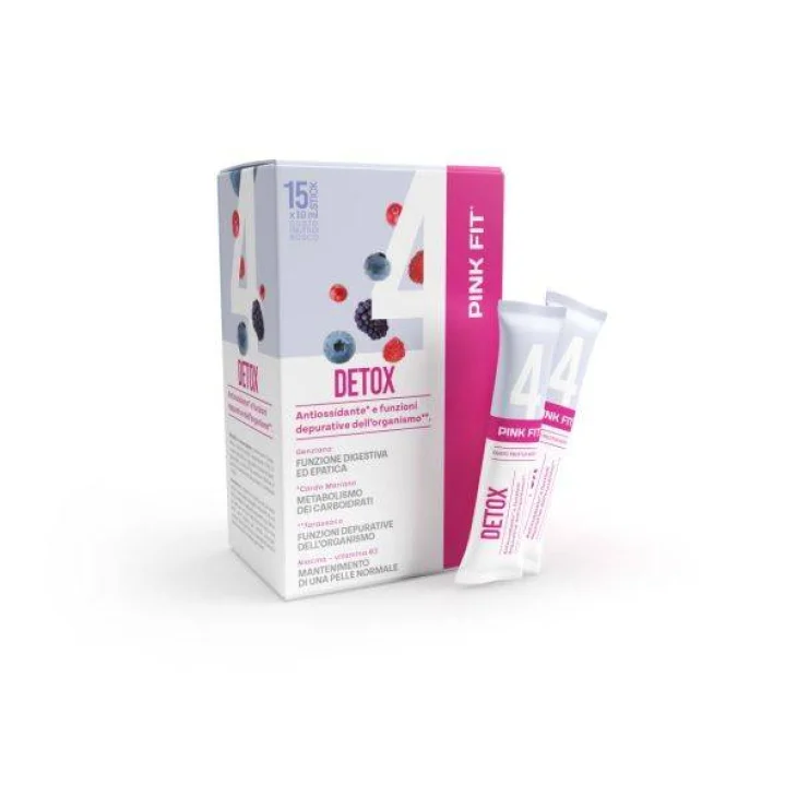Pink Fit Detox Integratore Depurativo 15 stick pack