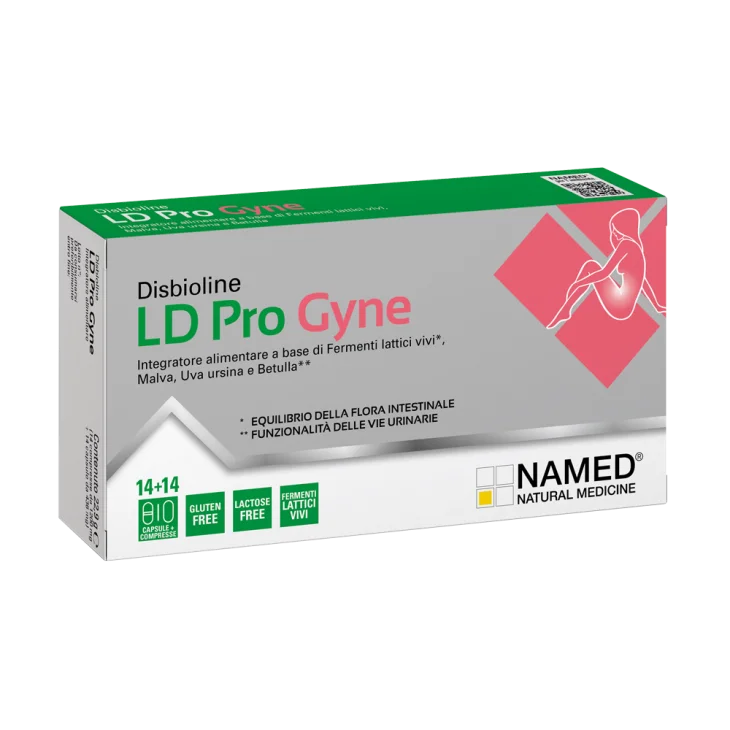 Named LD Pro Gyne Integratore di Fermenti Lattici + 14 capsule + 14 compresse