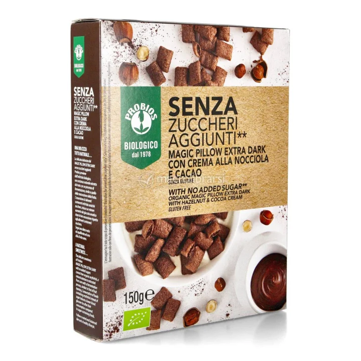 Probios Magic Pillow Extra Dark Cereali Senza Zuccheri Aggiunti 150 g