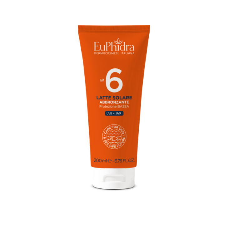Euphidra Latte Solare Abbronzante Corpo SPF6 200 ml