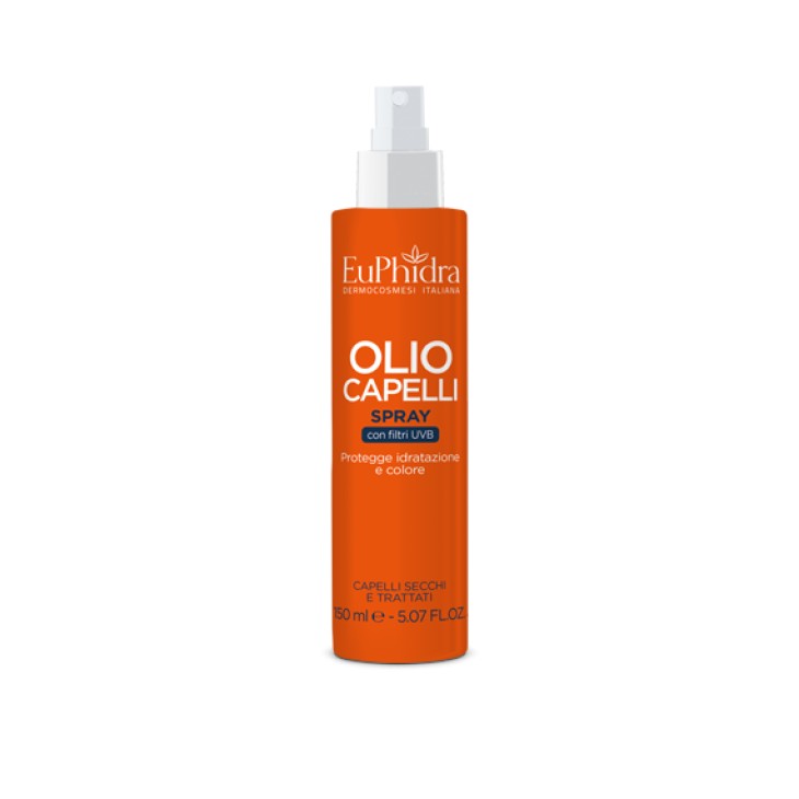 Euphidra Olio Capelli Spray Protettivo e Idratante 150 ml