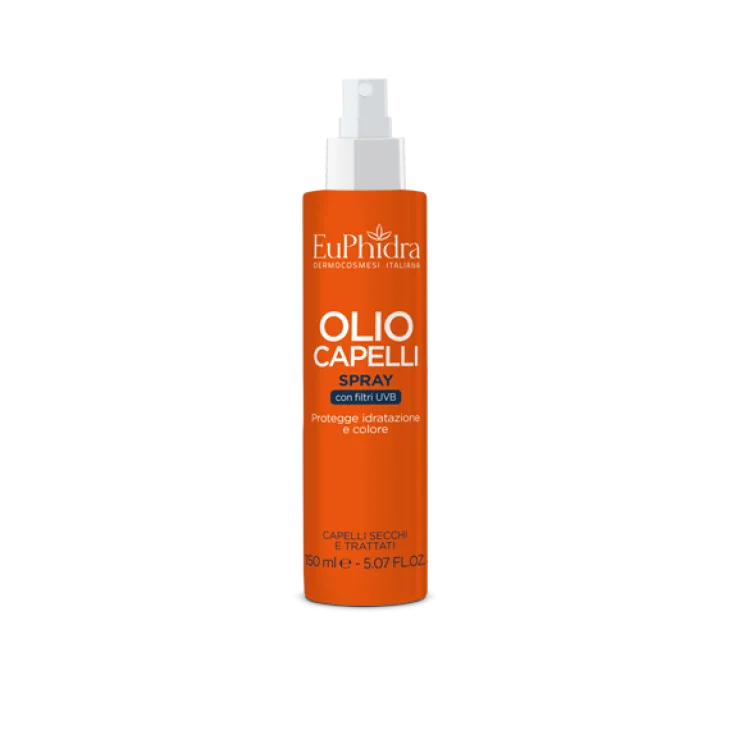 Euphidra Olio Capelli Spray Protettivo e Idratante 150 ml