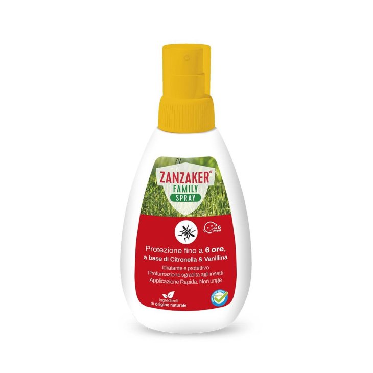 Zanzaker Family Spray Anti-Zanzare 6H 100 ml