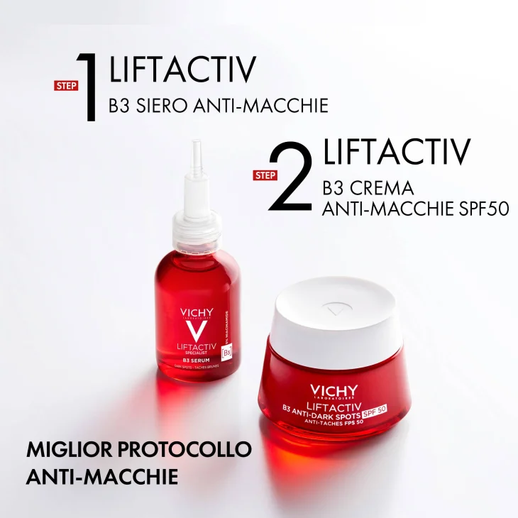 Vichy Liftactive B3 Crema Anti-Macchie Viso SPF50 50 ml