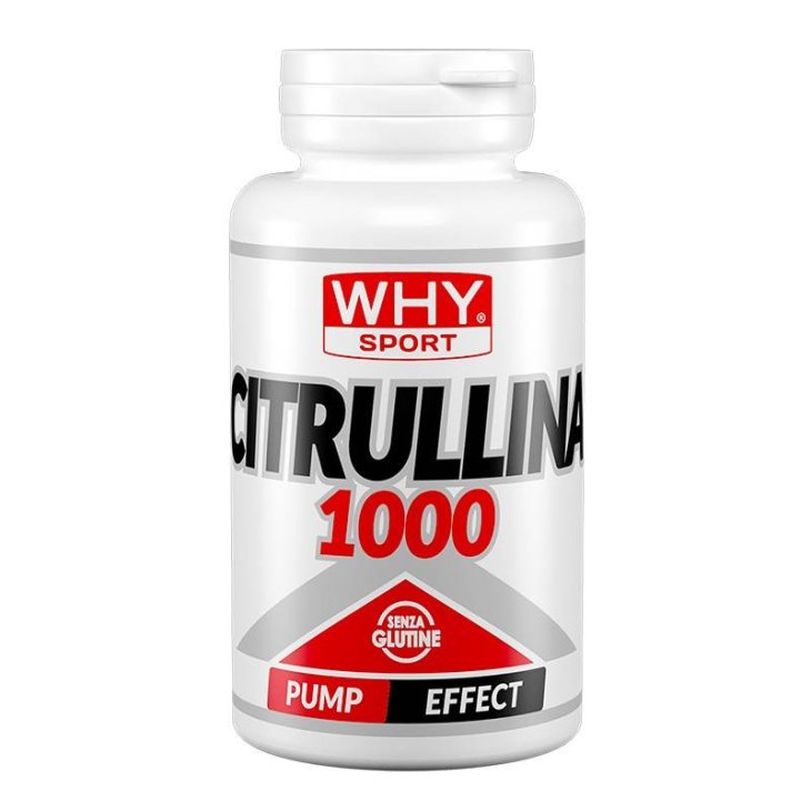 WhySport Citrullina 1000 Integratore per sportivi adulti 90 compresse