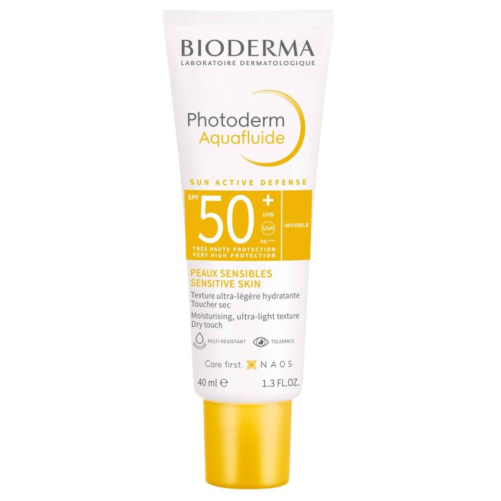 Bioderma Photoderm Aquafluid SPF50+ Protezione Solare Idratante Viso 40 ml