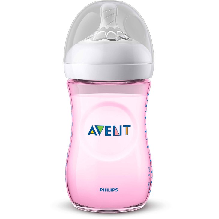 Avent Biberon Natural Response Colore Rosa 260 ml