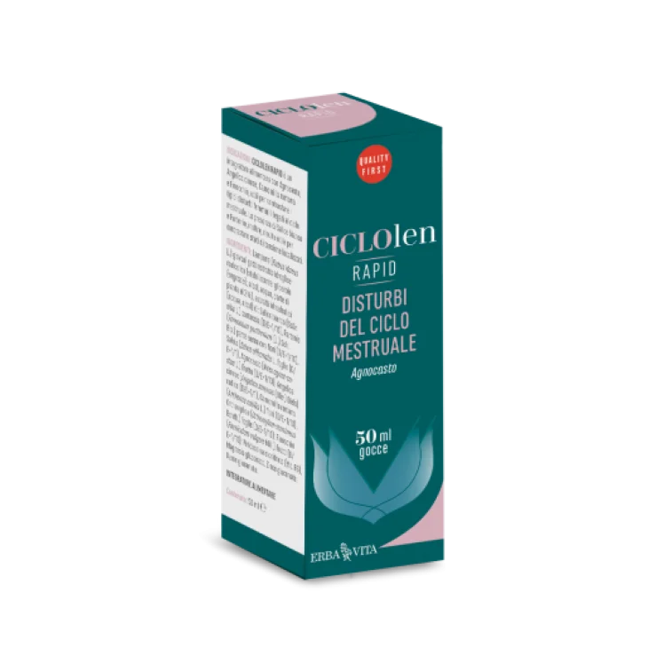 Erba Vita Ciclolen Rapid Gocce Integratore per ciclo mestruale 50 ml