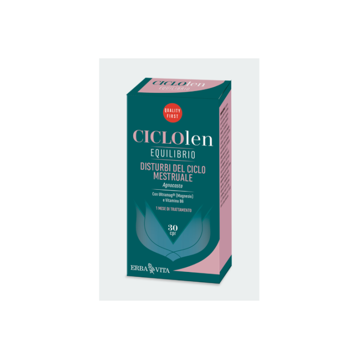 Erba Vita Ciclolen Equilibrio Integratore per equilibrio oromonale 30 compresse