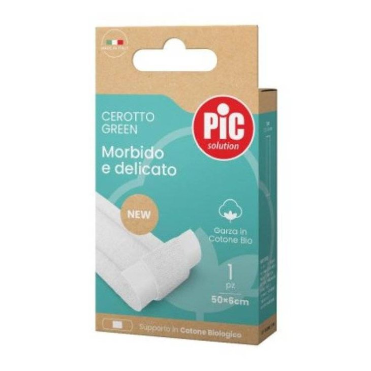 Pic Green Cerotto bio Garza in cotone morbido e delicato 50 x 6 cm