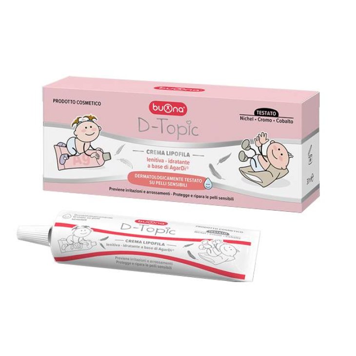 Buona D-Topic Crema Lenitiva Anti Arrossamenti Cutanei 30 ml