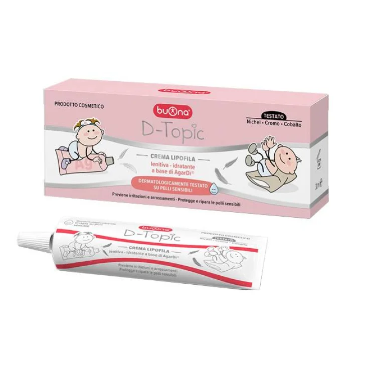 Buona D-Topic Crema Lenitiva Anti Arrossamenti Cutanei 30 ml