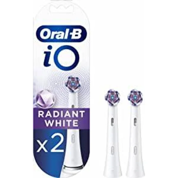 Oral B Power Refill IO Radiant White Testine di Ricambio 2 pezzi