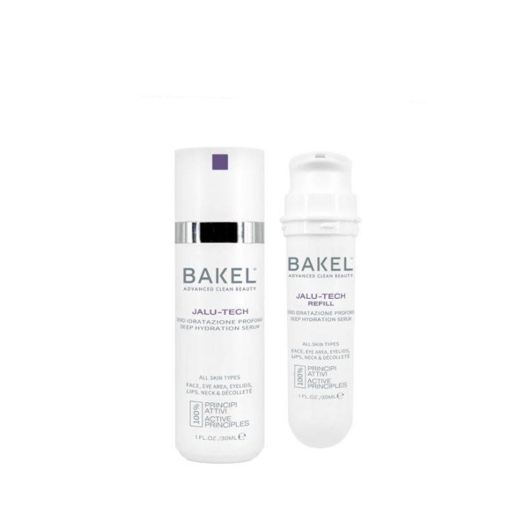 Bakel Jalu Tech Case & Refill Siero Viso Anti-Age Idratazione Istantanea 30 ml