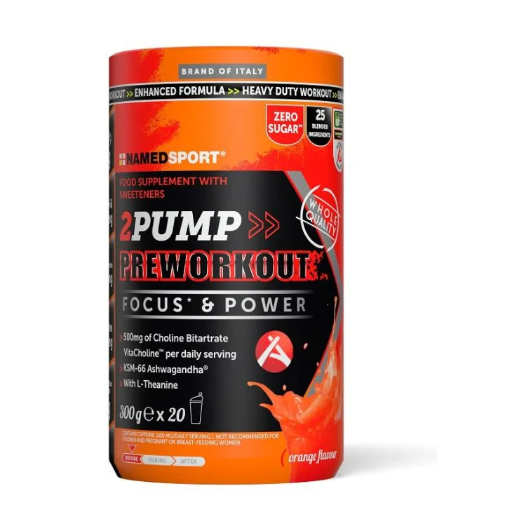2PUMP Pre Workout Integratore sport 300 g