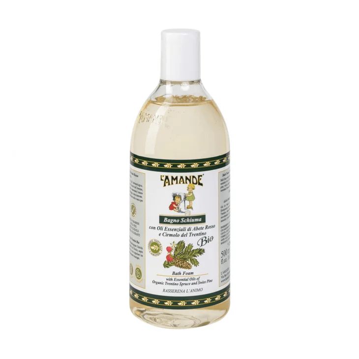 L'Amande Marseille Abete Rosso e Cirmolo del Trentino Bio Bagno Schiuma 500 ml