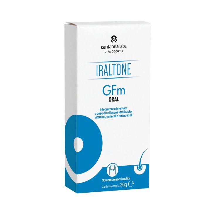 Difa Cooper GFM Oral Iraltone Integratore per il Benessere di Unghie e Capelli 30 compresse