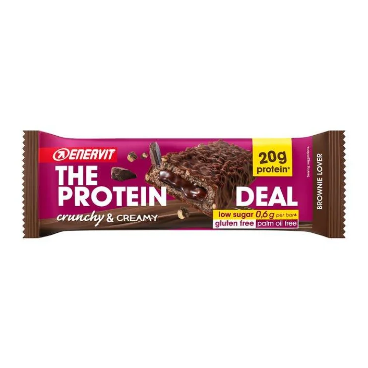 Enervit The Protein Deal Brownie Lover Barretta proteica 55 g